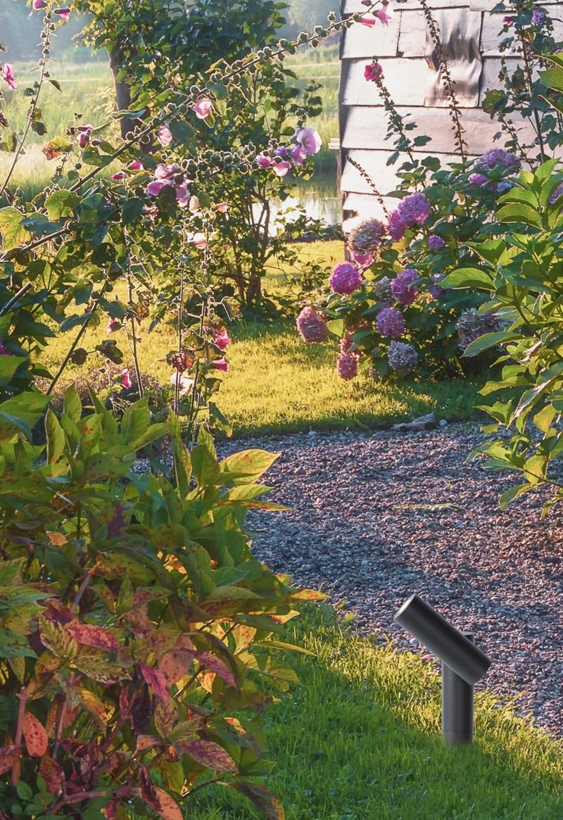 Lucide TATUM - Záhradné bodové svietidlo Outdoor - LED - 1x4,5W 3000K - IP65 - Antracit